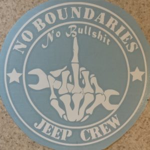 NBJC “No Bullshit” Decal