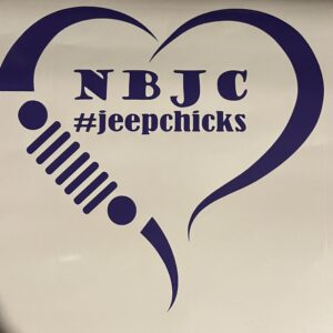 NBJC #Jeepchicks decal